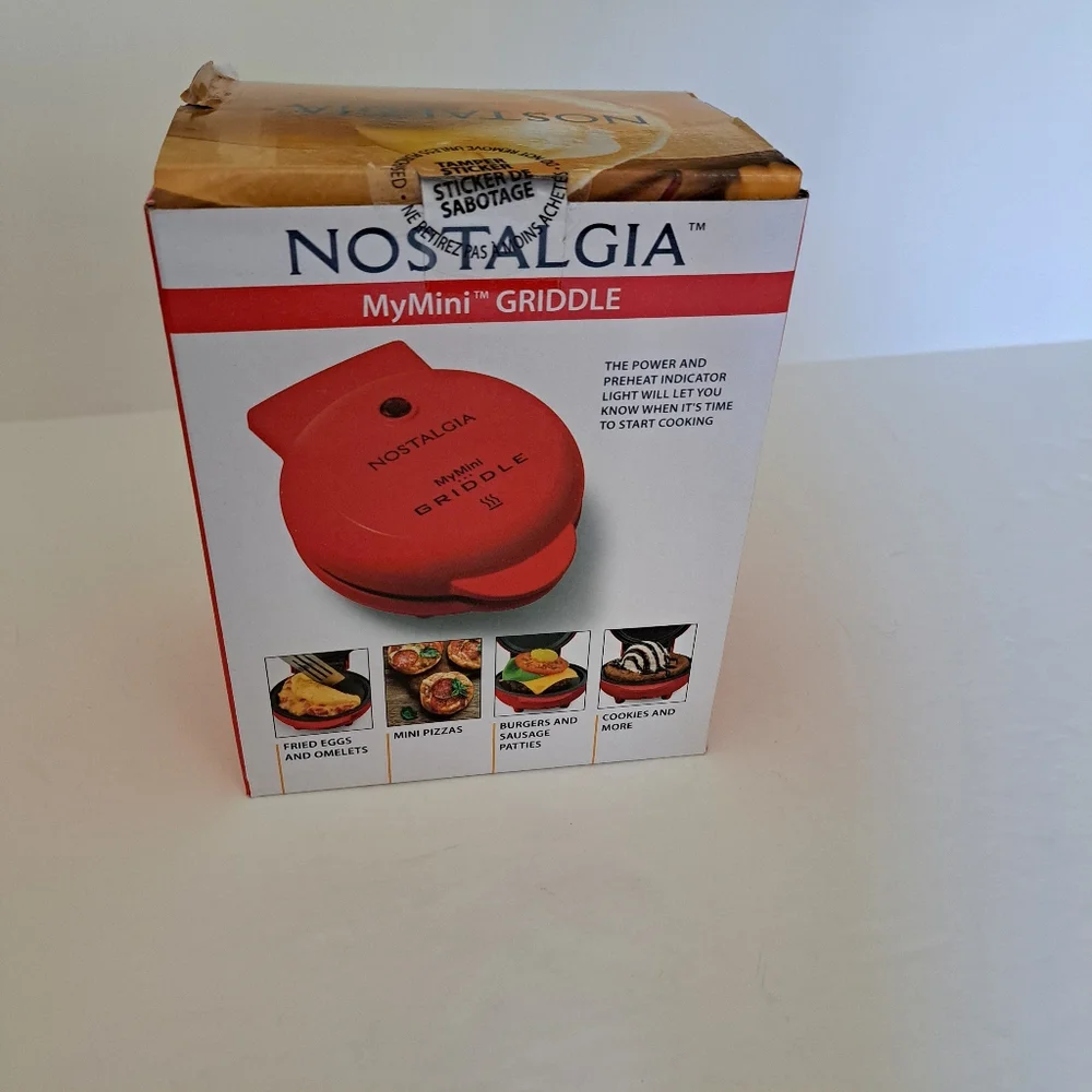 Nostalgic My Mini Griddle NWT